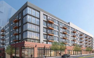 Work Wraps Up On ANOVA UCity Square At 3700 Lancaster Avenue In University City, West Philadelphia