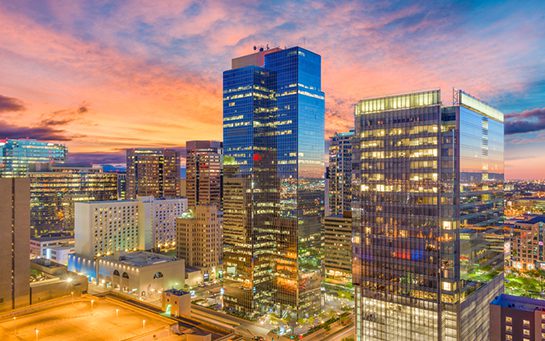 Downtown Phoenix&#8217;s Central Station project marks construction milestone, plans opening