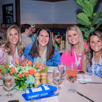 group photo at a party